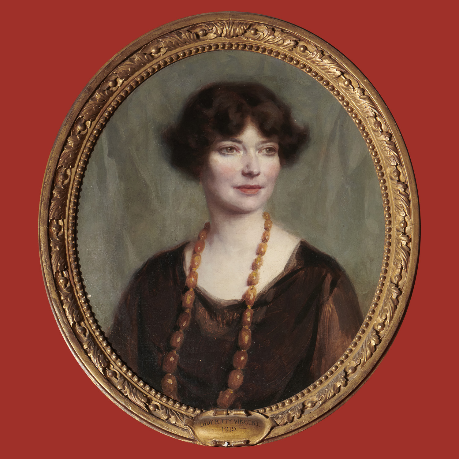 Portrait of Lady Kitty Vincent.