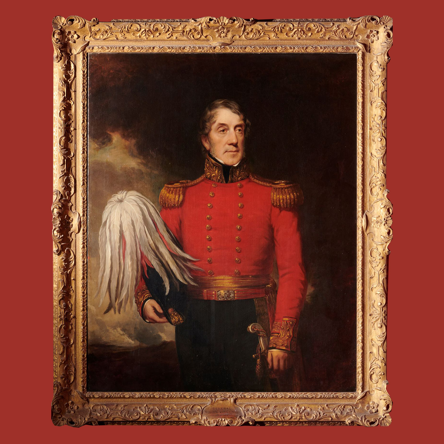 Portrait of General John Vincent.