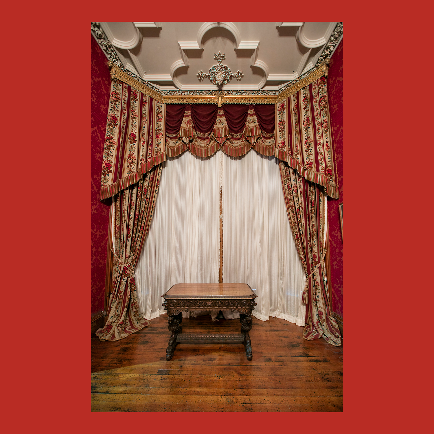 Dining Room Window Upholstery