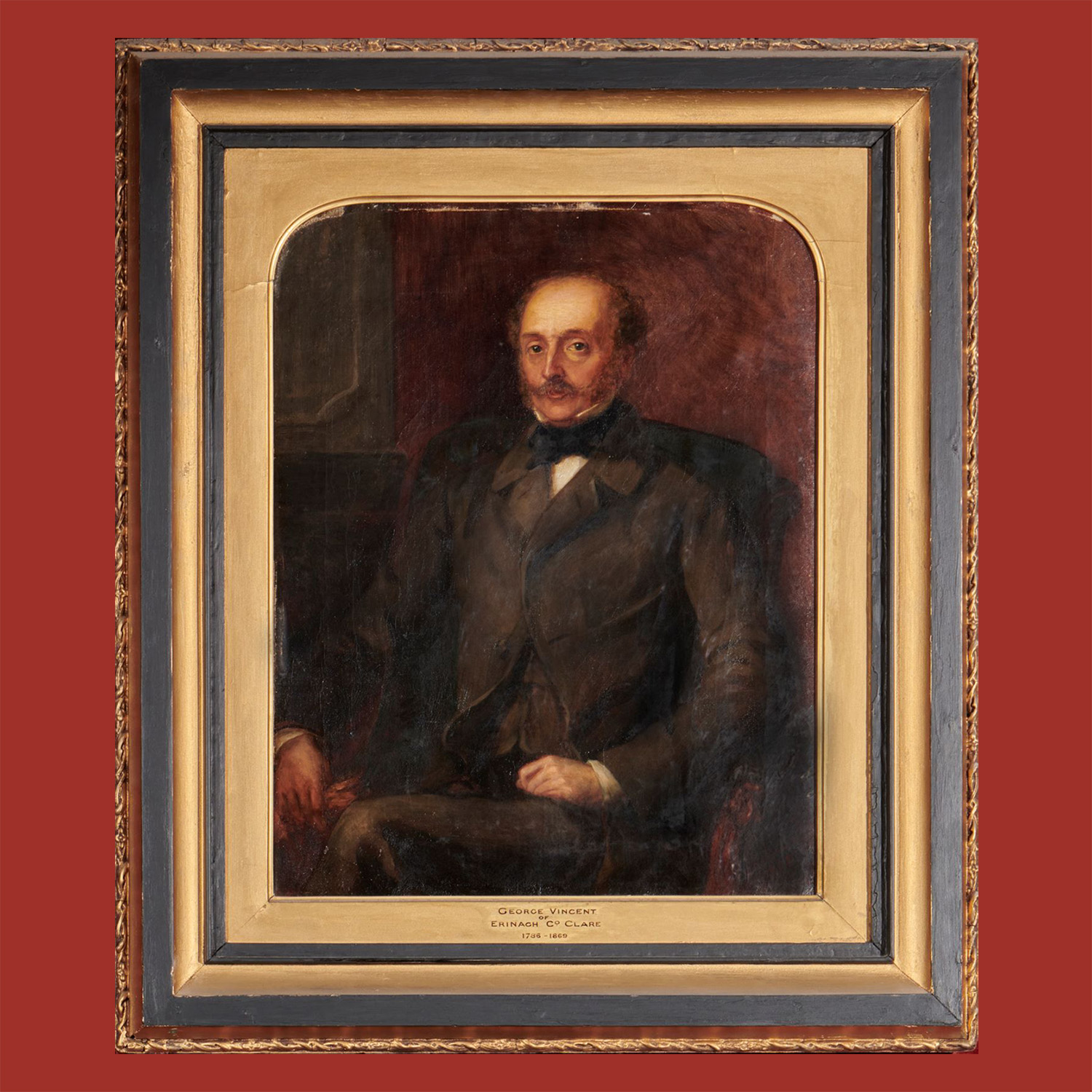 Portrait of George Vincent of Erinagh, Co. Clare.