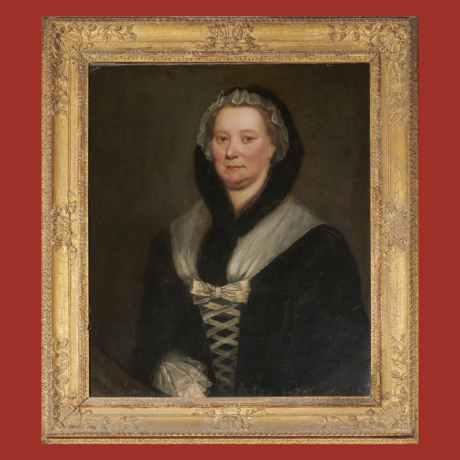 Portrait believed to be of Phoebe Brown Vincent.