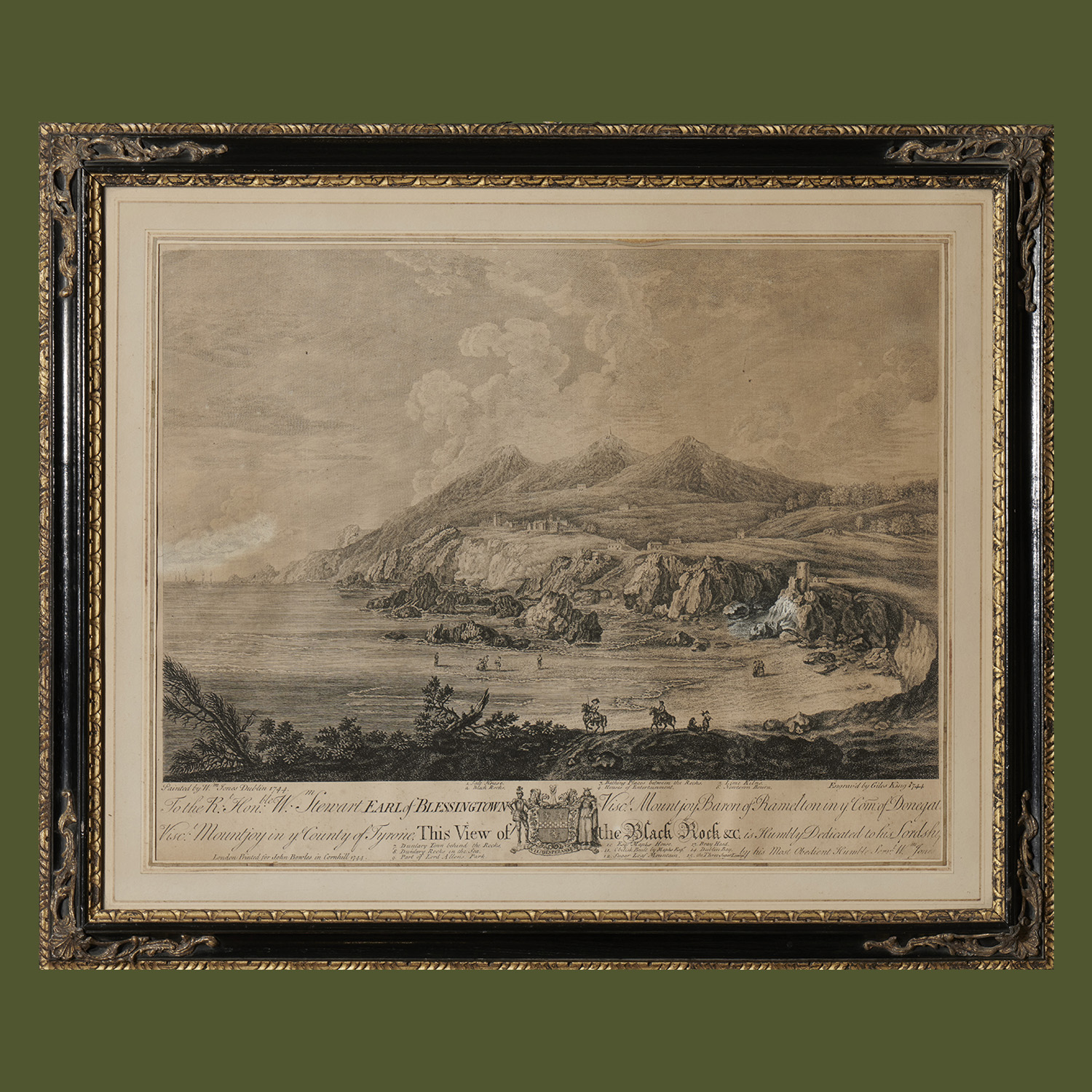 ‘View of the Black Rock etc’.