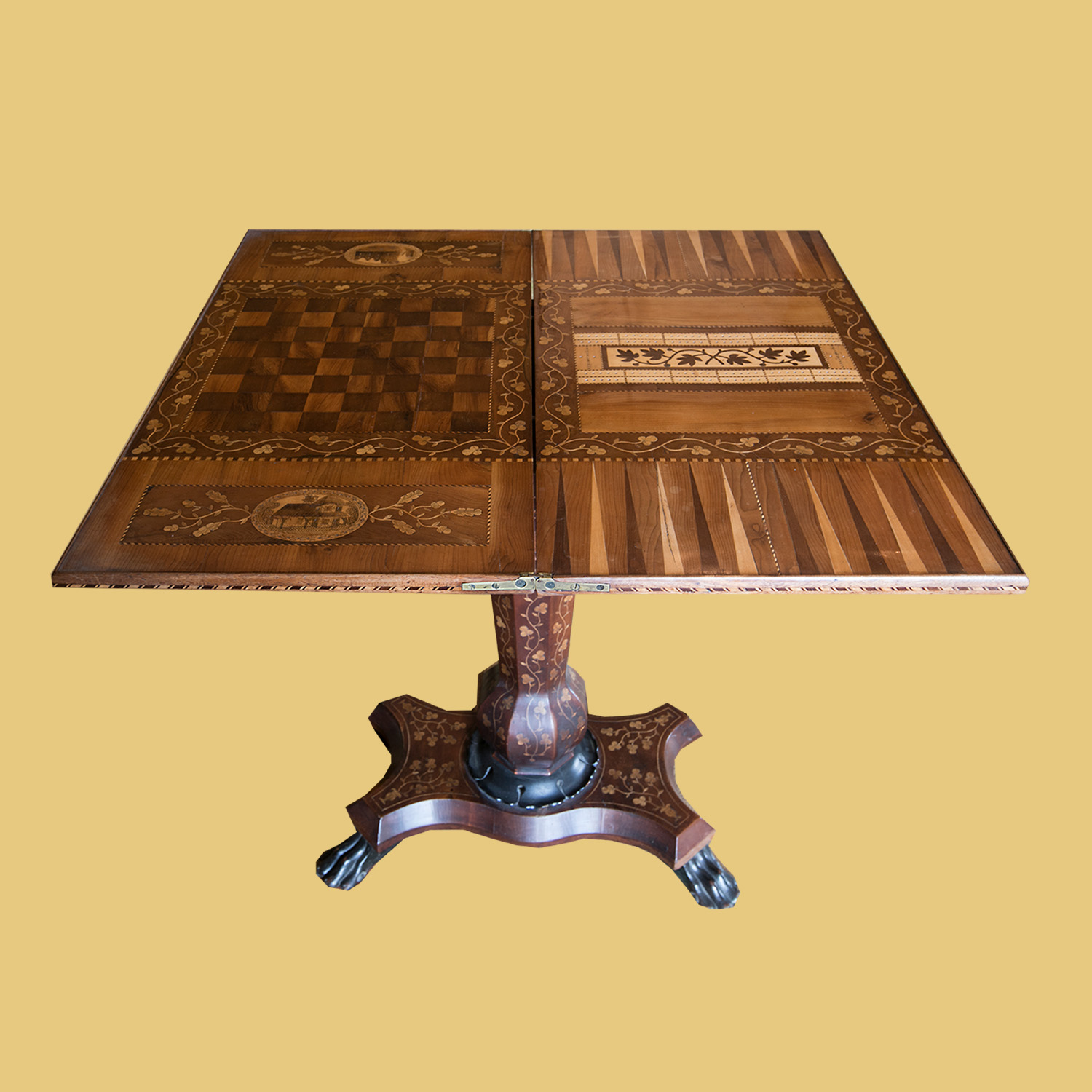 Killarney Inlaid Games Table.