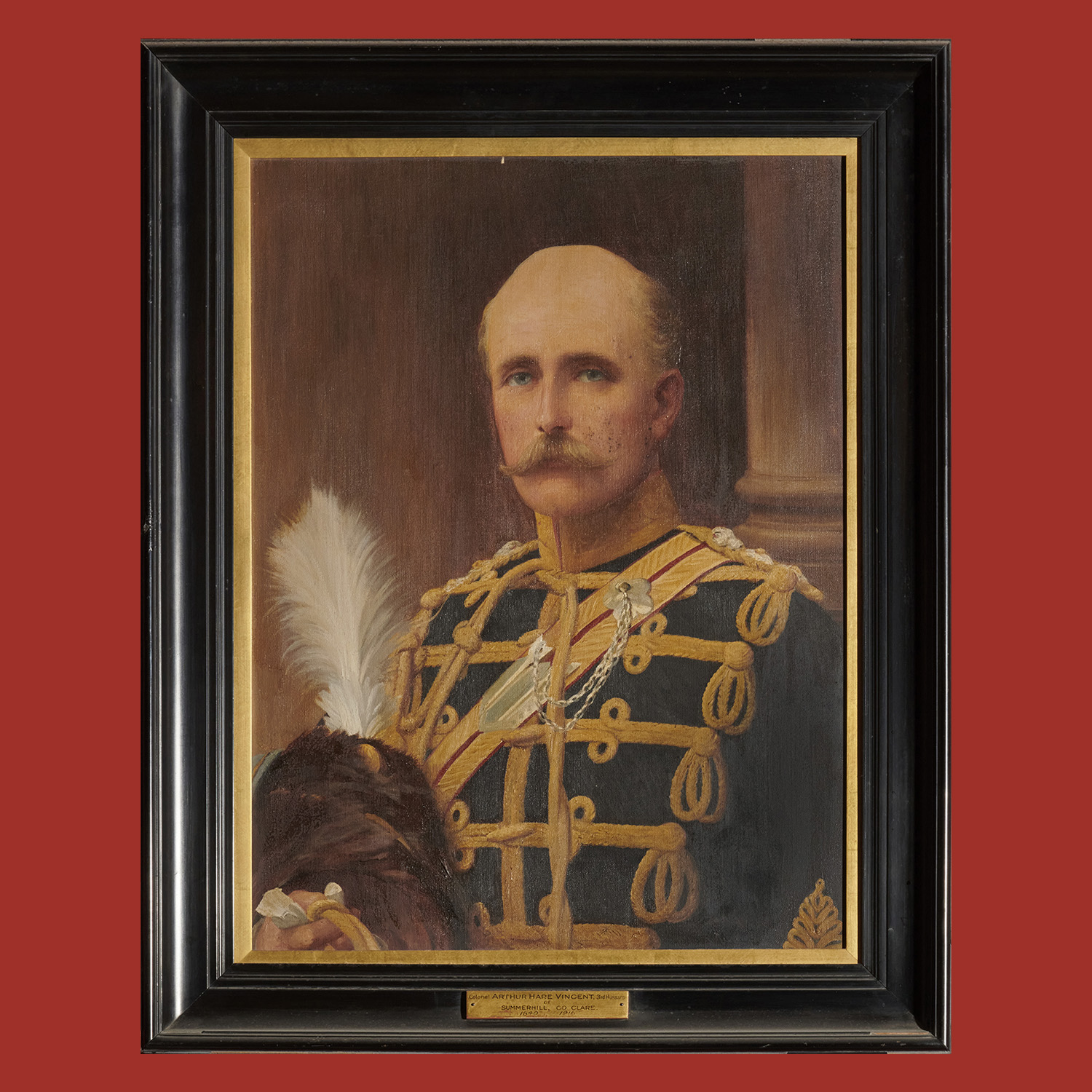 Portrait of  Col. Arthur Hare Vincent, 3rd Hussars.