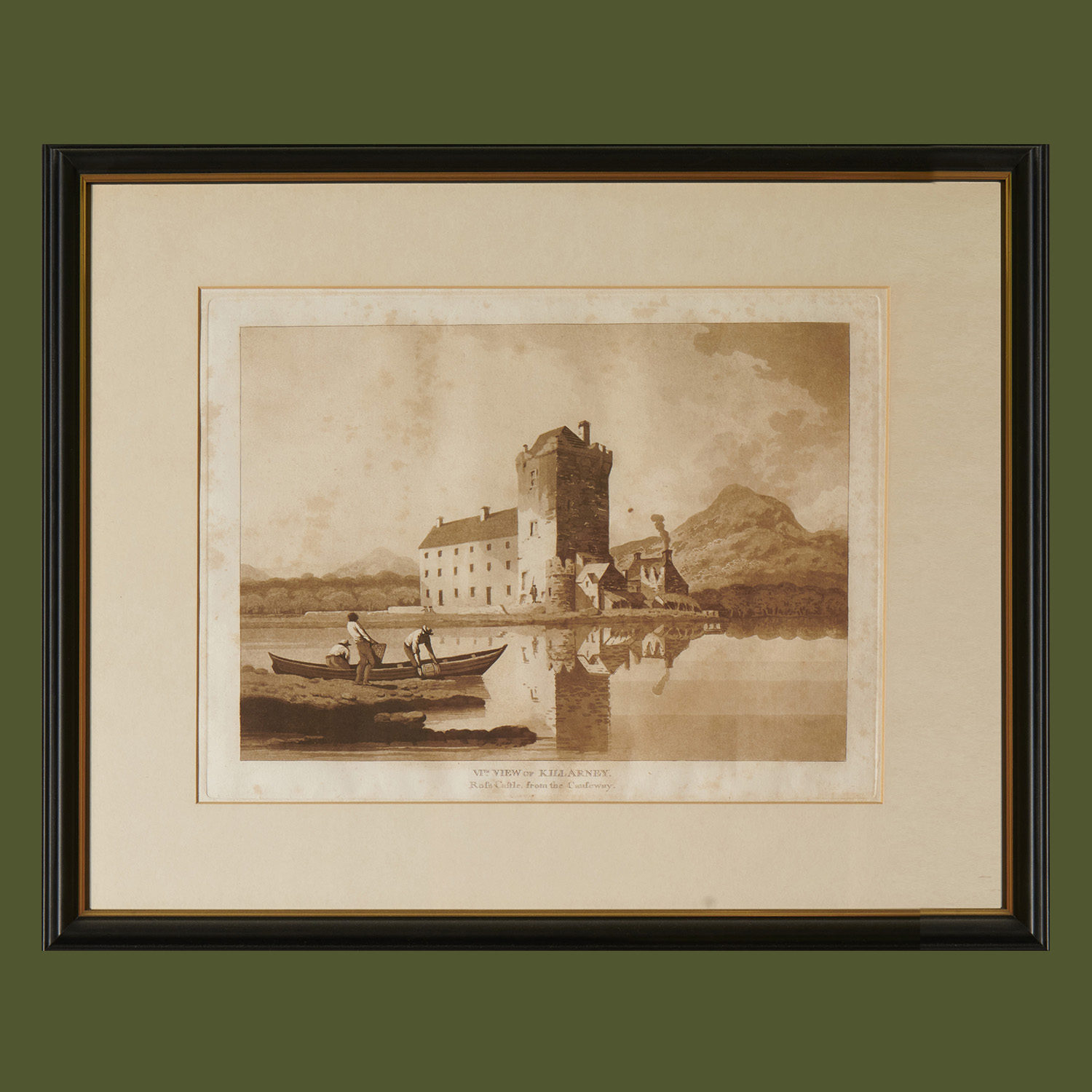 ‘VIth View of Killarney.Ross Castle from the Causeway.’