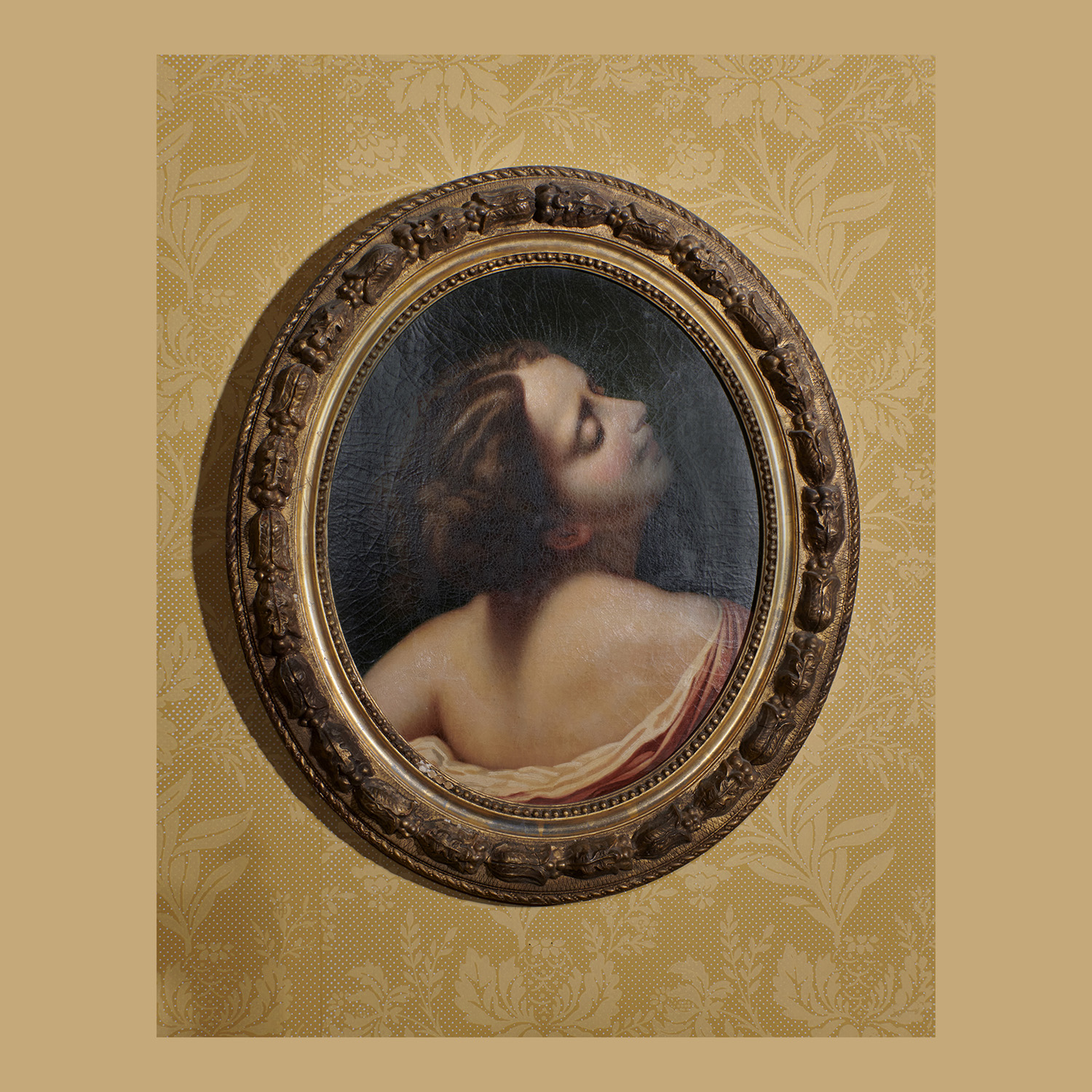 Oval of woman