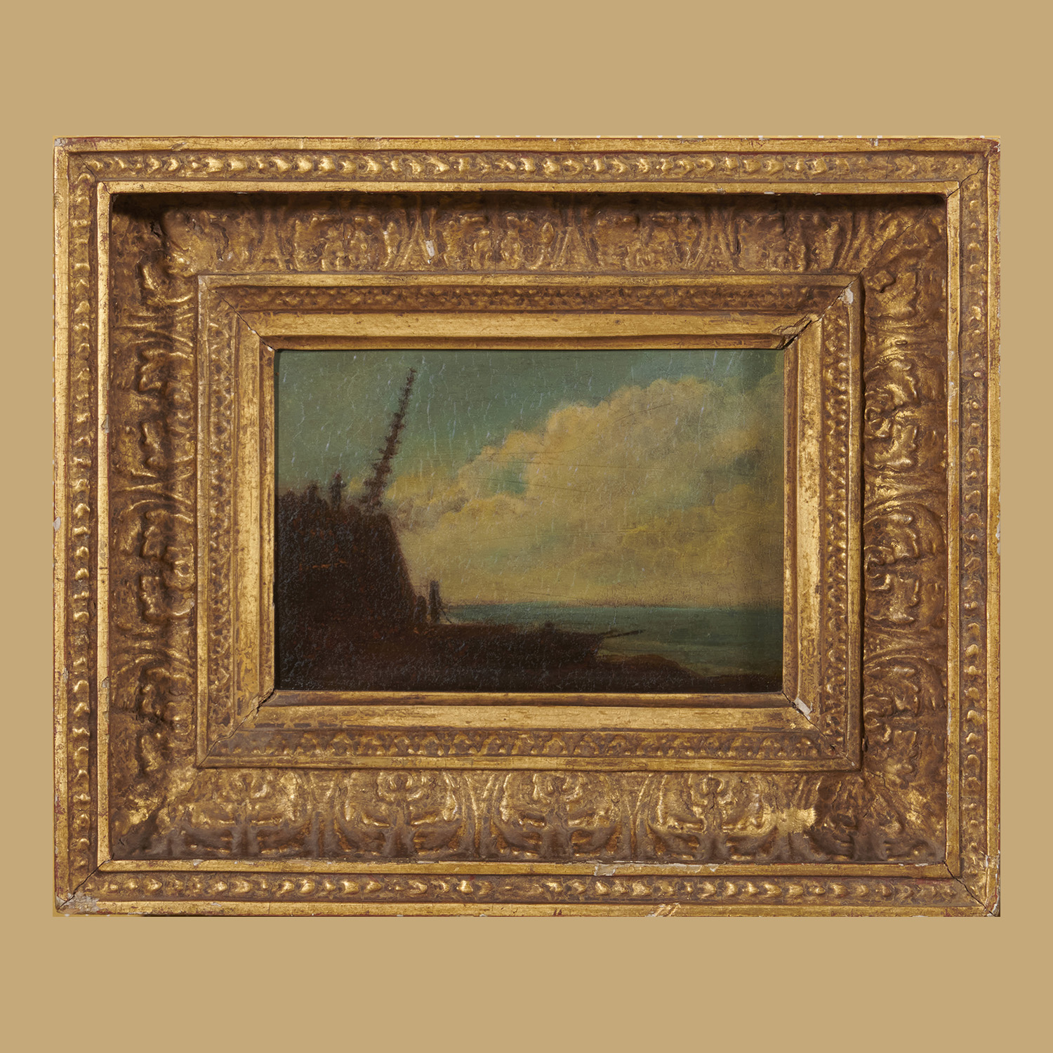 Small seascape with pier