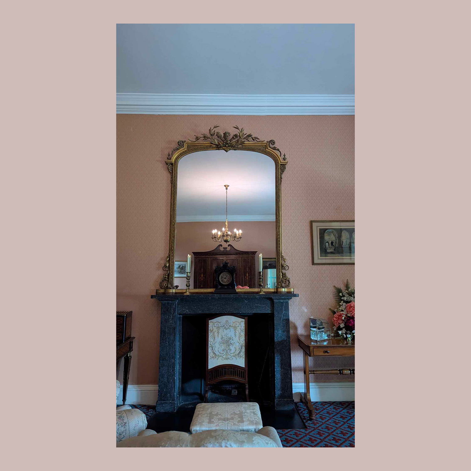 10. Chimney-piece.
